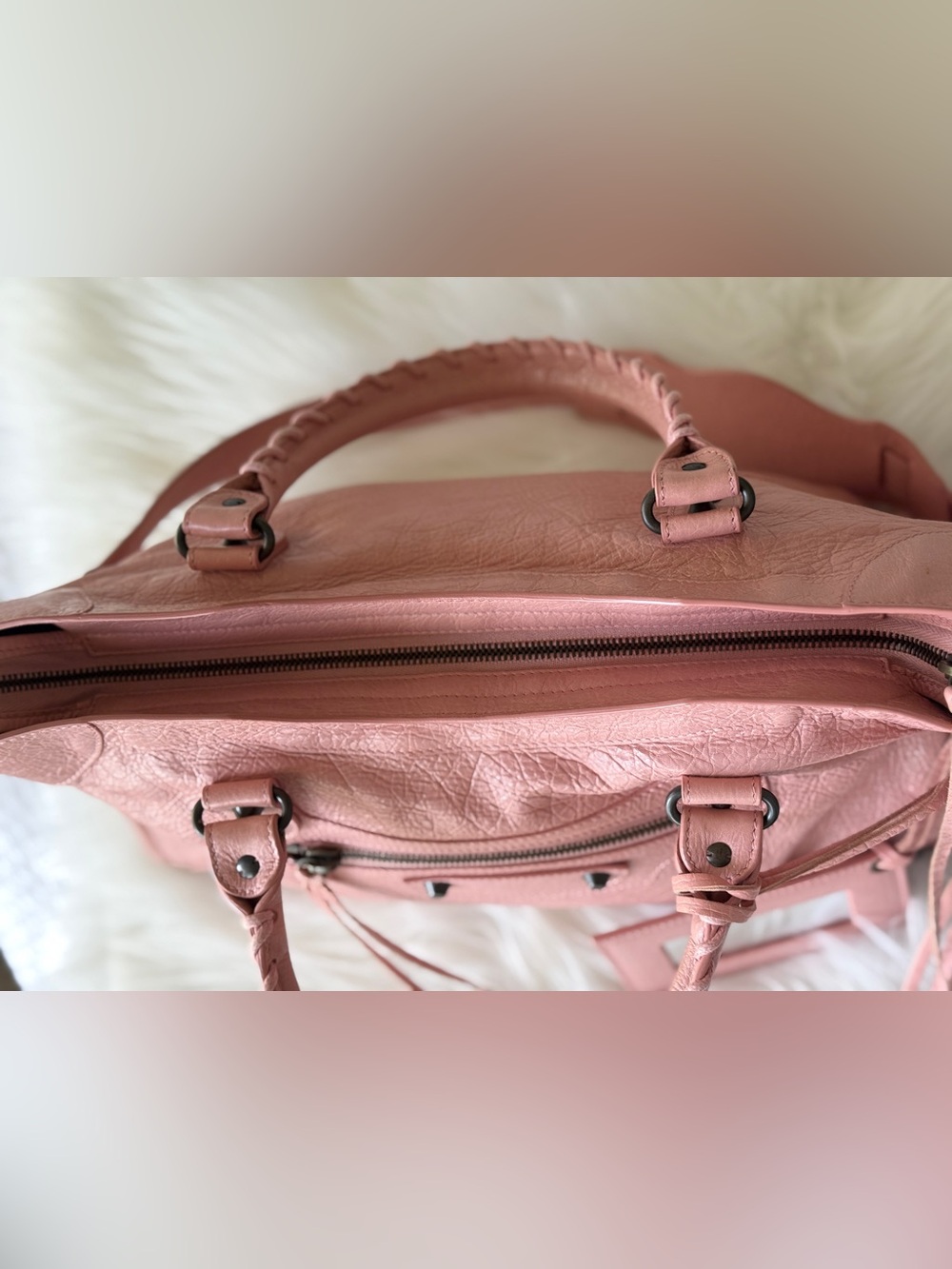 Pink Balenciaga Medium City Bag - Picture 6 of 15